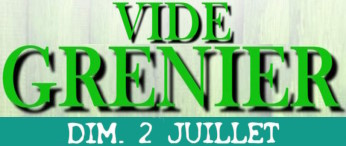 Vide-grenier, dimanche 2 juillet 2023